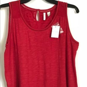 Cato - Tank with Embroidery